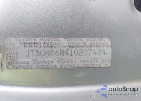 2001 Toyota 4Runner Sr5 V6 z USA, uszkodzony, nr VIN JT3GN86R410207484